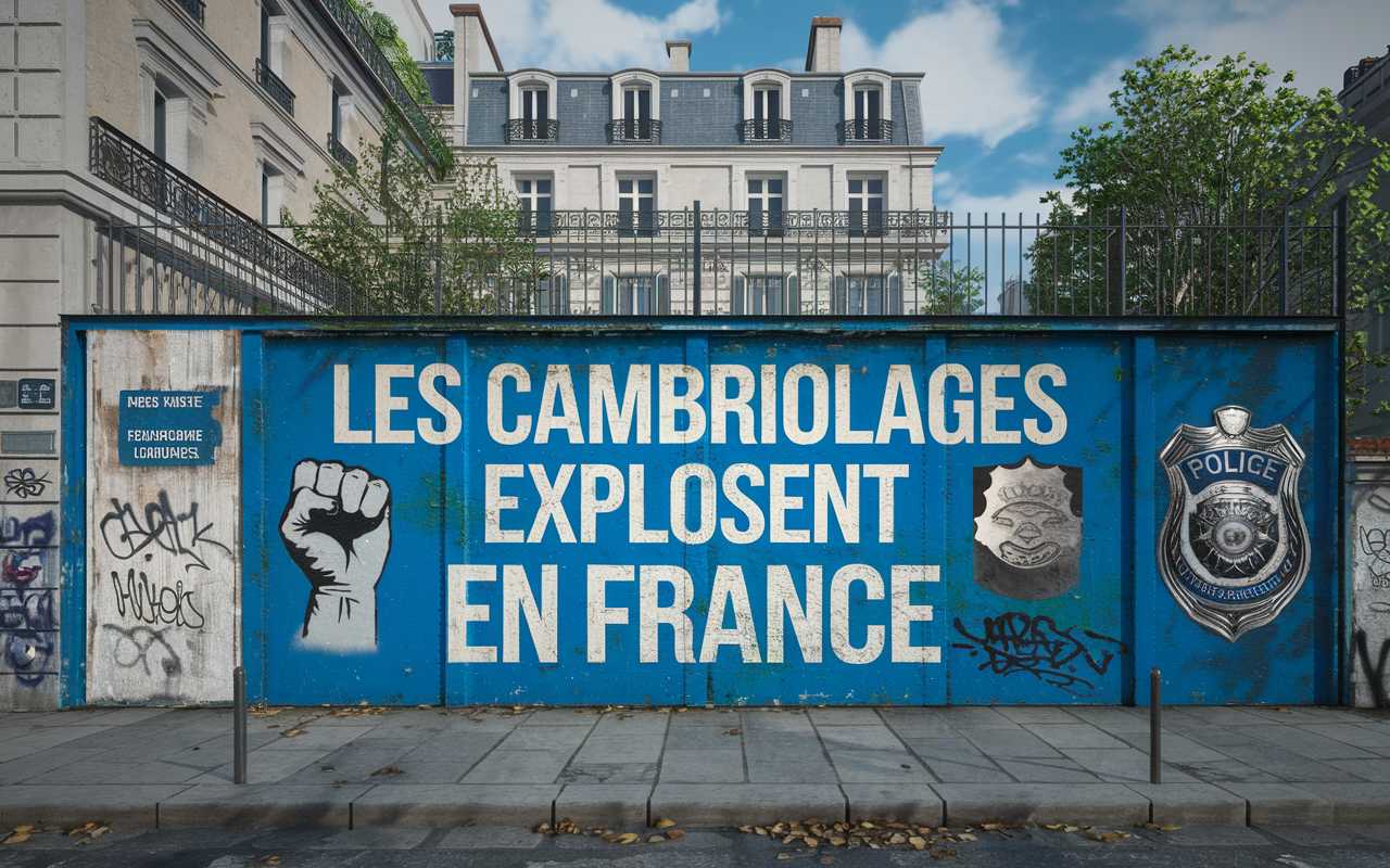 Les cambriolages explosent en France : découvrez les villes où vous risquez le plus