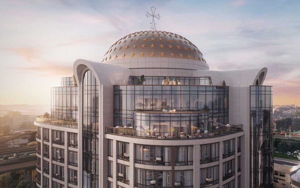Découvrez le Fabuleux Hôtel de Philippe Starck : Une Merveilleux Gratte-Ciel Élevé avec un Palais Céleste!